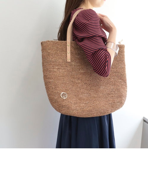 IVAHONA /イバオナ】ラフィアトートバッグ｜フレディ＆グロスターの