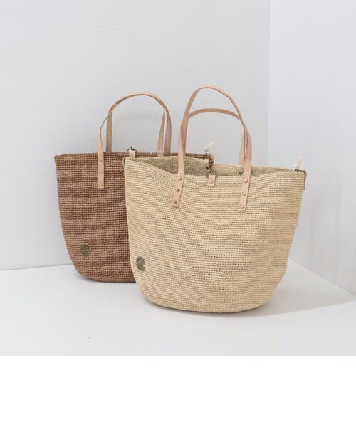 IVAHONA /イバオナ】ラフィアトートバッグ｜フレディ＆グロスターの