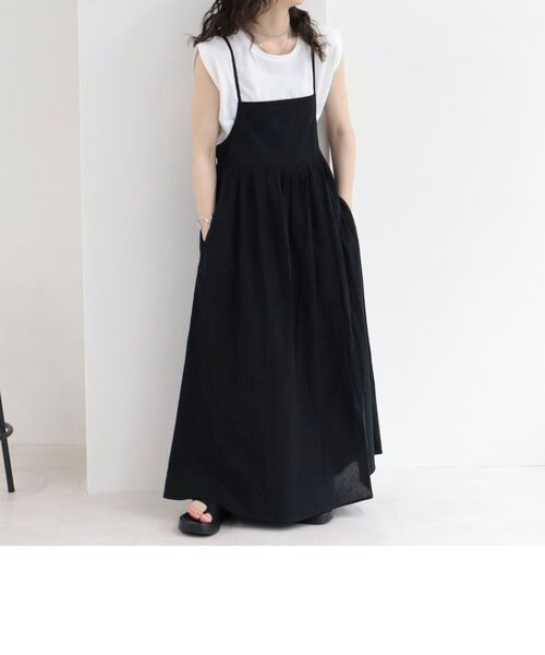 リネン混合 キャミワンピース リネン混キャミワンピース｜フレディ＆グロスターの通販｜&mall