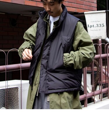 TAION/タイオン】GLOSTER別注 モンスターベスト MILITALY vest 