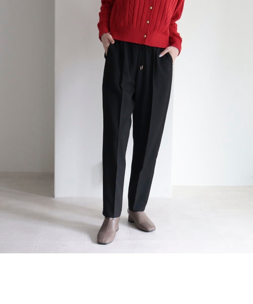 ウールライクテーパードパンツ【サイズ展開あり】｜フレディ