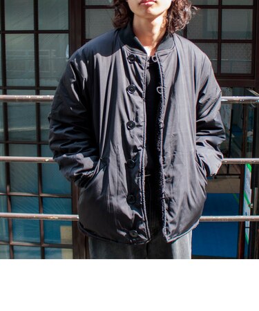 ARMY TWILL/アーミーツイル】リバーシブル ボアライナーブルゾン 