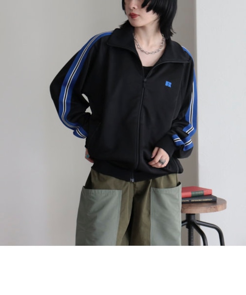 【RUSSELL ATHLETIC/ラッセル アスレチック】CLASSIC JERSEY TRACK JACKET