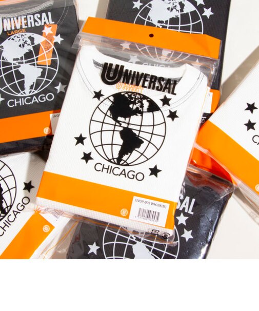 【UNIVERSAL OVERALL】ヘビーウエイトサーマル ルーズフィット パックTシャツ