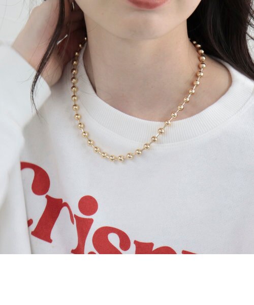 ボールチェーンマグネットネックレス｜フレディ＆グロスターの