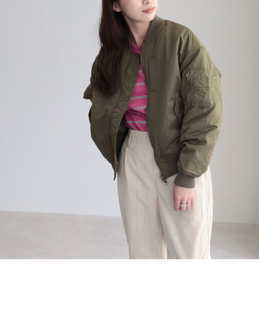 中綿MA-1ブルゾン