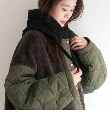 【CLIPPER CASUALS/クリッパーカジュアル】ニットフードアクセサリー　ニットキャップ