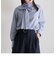 スタンドボウタイブラウス