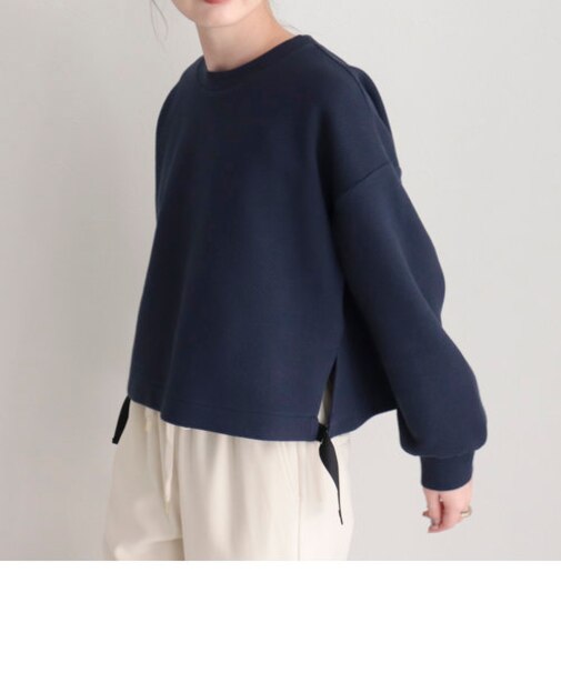 フロントドロストカットプルオーバー