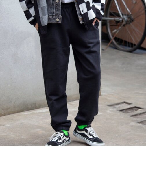 【GLOSTER/グロスター】ヘビーウェイト スウェットパンツ リブ バックポケット付き