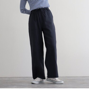 【GEVACO/ゲバコ】FG限定モデル/綿麻ツイルワイドイージーパンツ