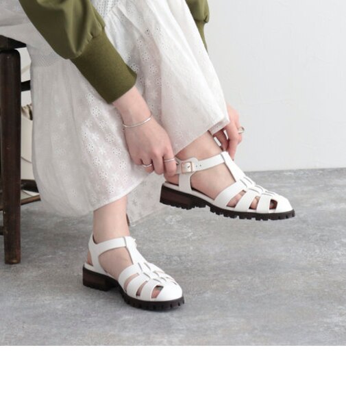 【ARTESANOS/アルテサノス】レザーラグソールグルカサンダル