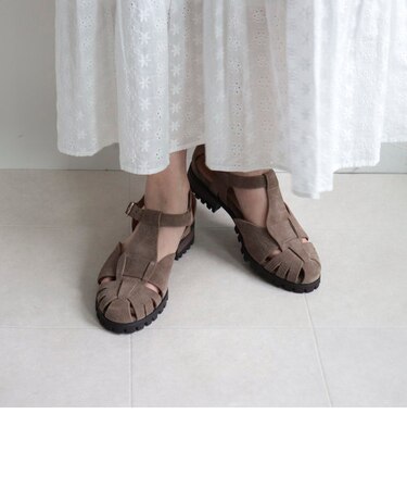 【ARTESANOS/アルテサノス】スエードラグソールサンダル