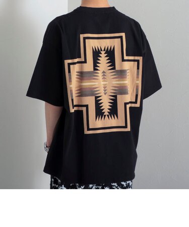 【PENDLETON/ペンドルトン】バックプリントTシャツ ルーズシルエット ワンポイントロゴ