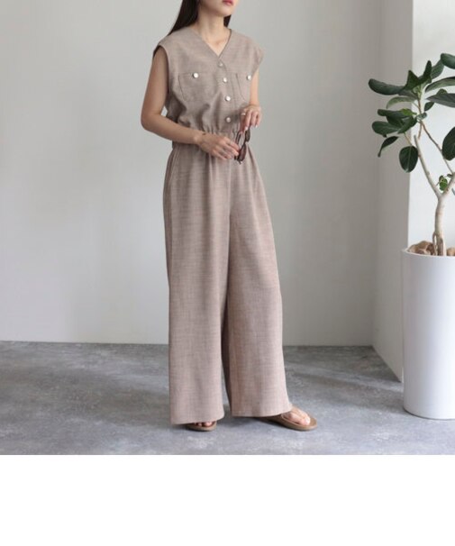 【fredyemueフレディエミュ】マリンオールインワン