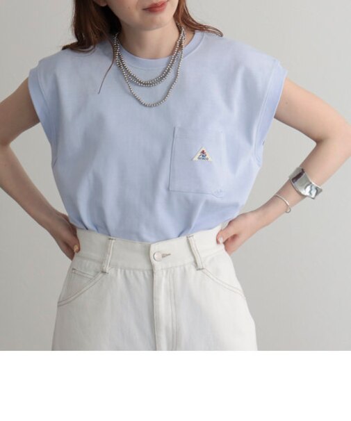 【GEVACO/ゲバコ】ヘビー天竺フレンチスリーブＴシャツ