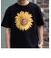 【ONEITA/オニータ】90s 向日葵プリントTシャツ アートTシャツ サンフラワー