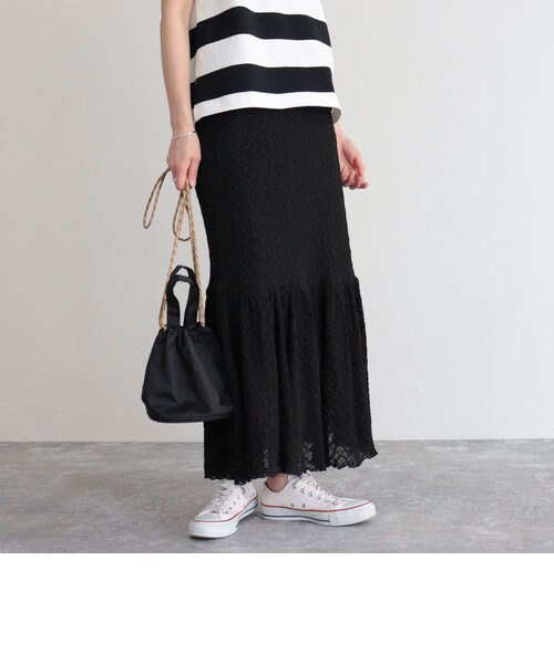 ☆専用☆新品同様☆48400円☆レース☆スカート☆黒☆Odette☆ ☆専用☆新品同様レース☆スカート☆黒☆Odette☆