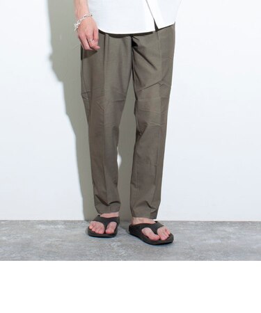 【GLOSTER/グロスター】AIR-RIP タック入り ウエストゴム イージーパンツ