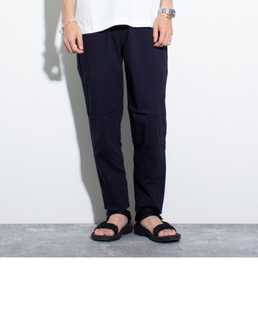 【GLOSTER/グロスター】スーパーストレッチ スリムテーパードパンツ イージーパンツ