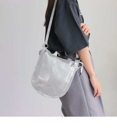 【BEAURE/ビュレ】2wayラウンドレザーバッグ