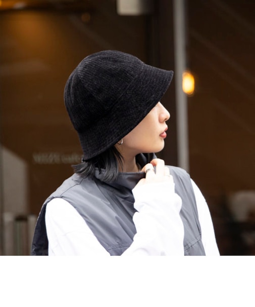 【GLOSTER/グロスター】Velour Curduroy コーディュロイ セーラーハット