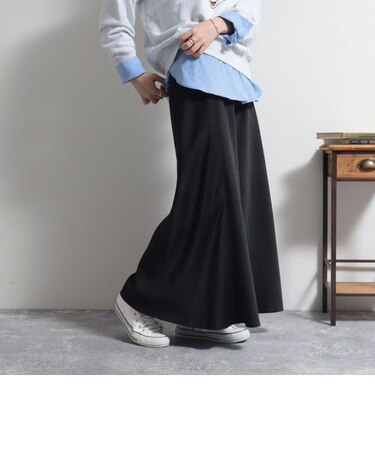 ビンテージサテンフレアースカート