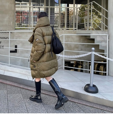 【別注】【TAION×fredy emue】ボリュームダウンコート