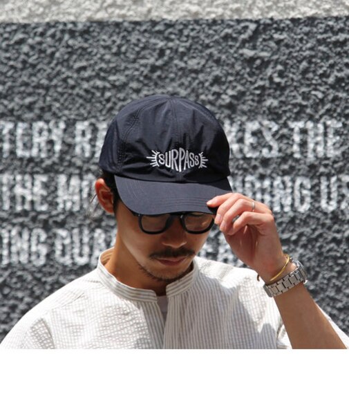 【halo Commodity/ハロ コモディティー】Surpass Cap ロゴ刺繍キャップ