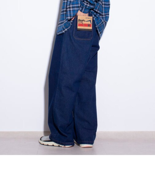 【GEVACO/ゲバコ】10ozデニムイージーワイドパンツ
