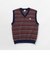 【GEVACO/ゲバコ】ジャガードニットベスト フェアアイル柄
