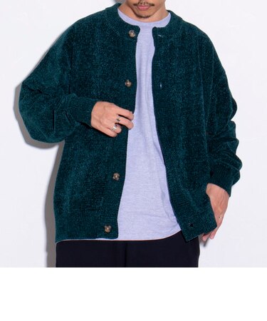 【限定展開】【GLOSTER/グロスター】モールクルーネックカーディガン