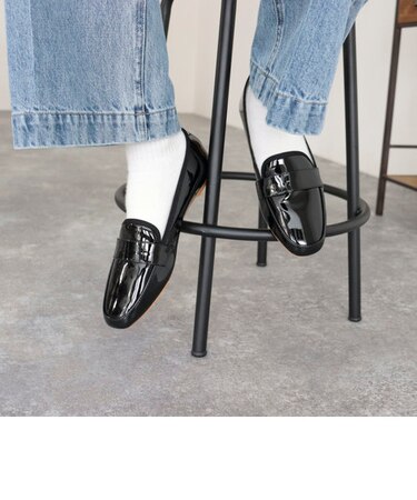 【TEMPERATE/テンパレイト】UTA　ポーチ付き防水ローファー