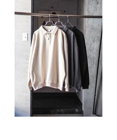 【限定展開】【SEABEES/シービーズ】フリースポロシャツ