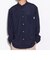 【GLOSTER/グロスター】EVALET メッシュバンドカラーシャツ 日本製