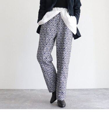 ジャガードイージーパンツ