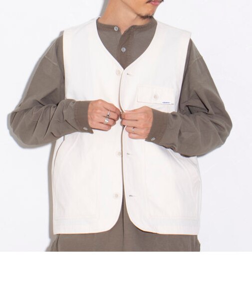 【GLOSTER/グロスター】トラヴァイユ ワークベスト フィッシング