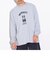 【GLOSTER/グロスター】college dog フロントプリント ロングＴシャツ