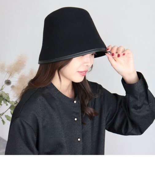 パイピングフェルトベルハット