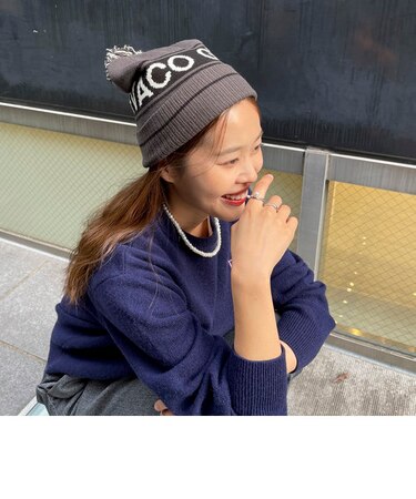 【GEVACO/ゲバコ】ロゴニットキャップ