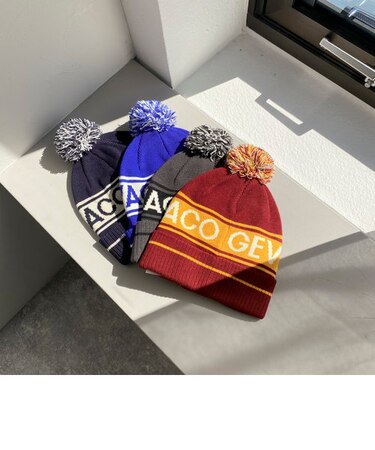 【GEVACO/ゲバコ】ロゴニットキャップ