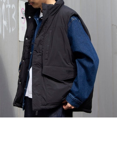 UNIVERSAL OVERALL/ユニバーサルオーバーオール】PADDING VEST 