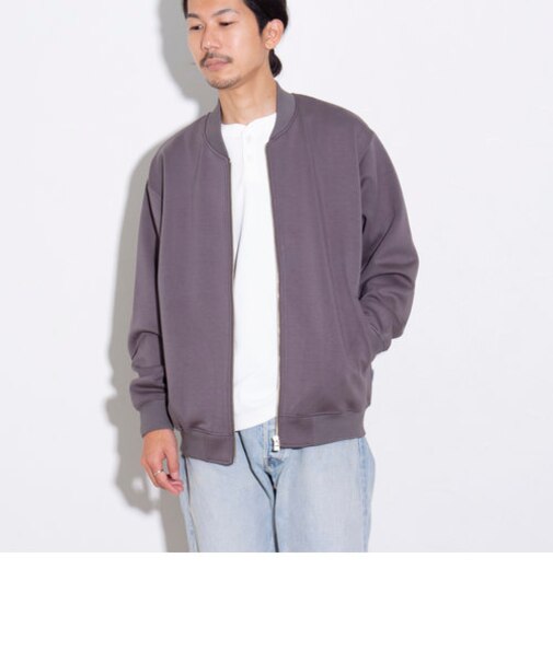 【GLOSTER/グロスター】ダンボールMA-1 ジップブルゾン