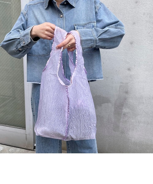 エンボスオーガンジートートバッグ｜フレディ＆グロスターの通販