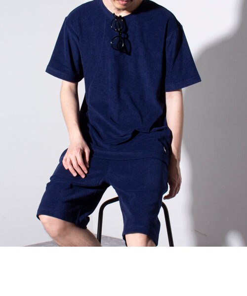 【Ralph Lauren】テリー素材クルーネックTシャツ POLO RALPH LAUREN】テリークロスクルーネックシャツ (POLO