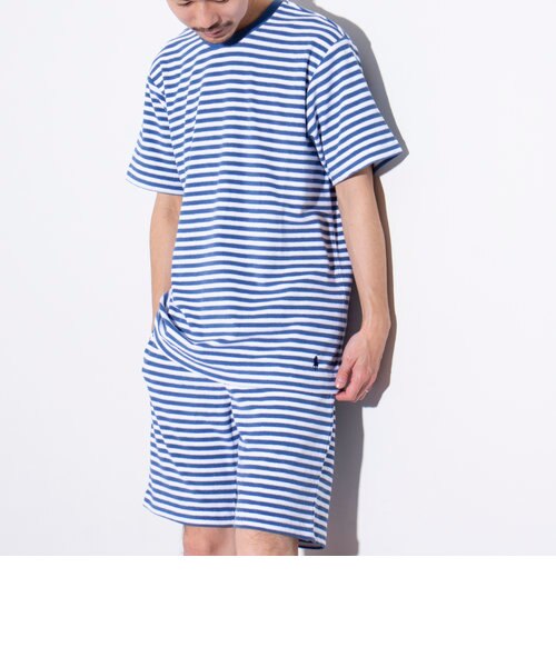 ラルフローレン♡シュランケン フィット テリー ポロ シャツ　パイル　ホワイト ラルフローレン♡シュランケン フィット テリー ポロ シャツ