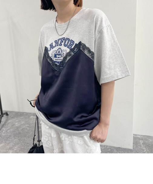 ビスチェリメイク風Tシャツ