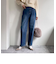ストレートデニムパンツ