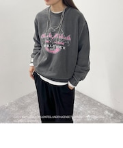 【GOOD ROCK SPEED/グッドロックスピード】BANDプリント裏毛スウェット