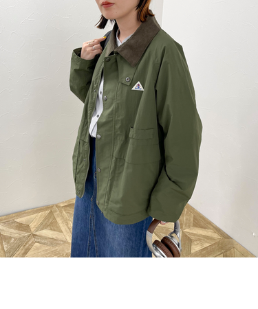 【GEVACO】裏フリースショートジャケットコート